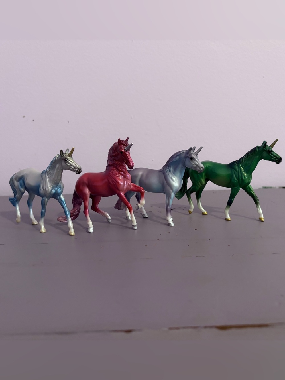 LOT Of (22) BREYER HORSES & UNICORNS Collectible FIGURES - Picture 6 of 7